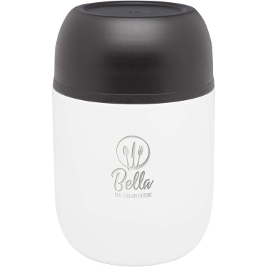 Logo trade promotional merchandise photo of: Supo 480 ml double-walled recycled stainless steel lunch pot