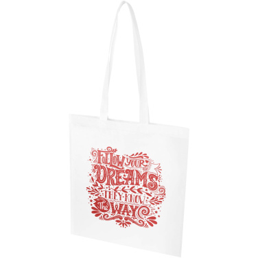 Logotrade promotional giveaway image of: EcoSeal GRS recycled nonwoven convention tote bag 6L