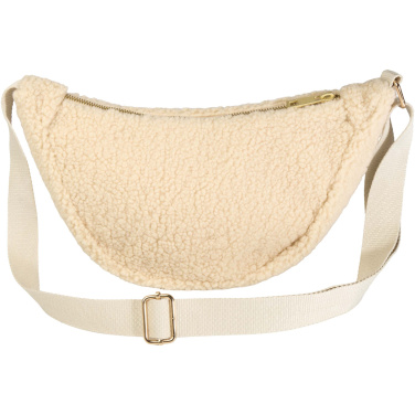 Logotrade promotional merchandise picture of: Bear GRS recycled sherpa crossbody bag 3L