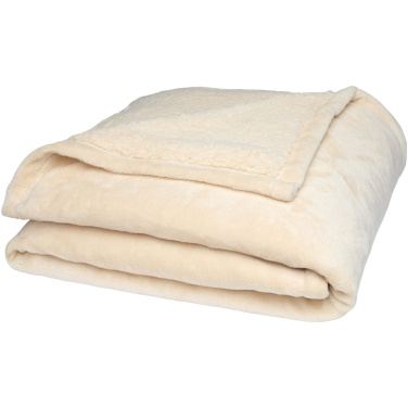 Logotrade promotional gifts photo of: Ashen GRS recycled sherpa blanket