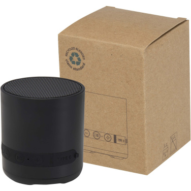 Logotrade promotional gift picture of: Hunor 3W recycled plastic wireless speaker