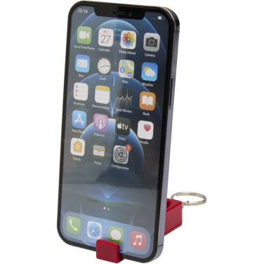 Logotrade promotional product picture of: Aggia recycled plastic phone stand with fidget toy
