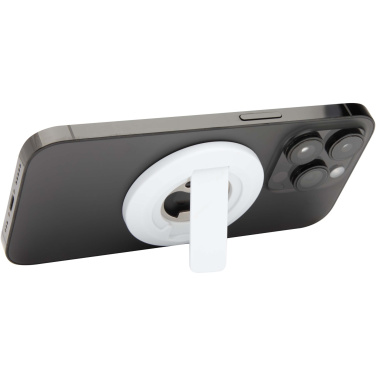 Logo trade corporate gifts image of: Ain recycled plastic magnetic phone stand with bottle opener