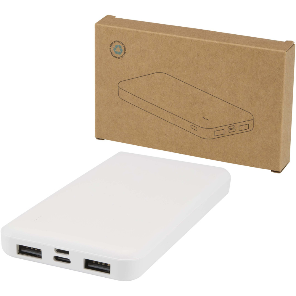 Logotrade corporate gifts photo of: Intan 10.000 mAh 10W recycled plastic power bank