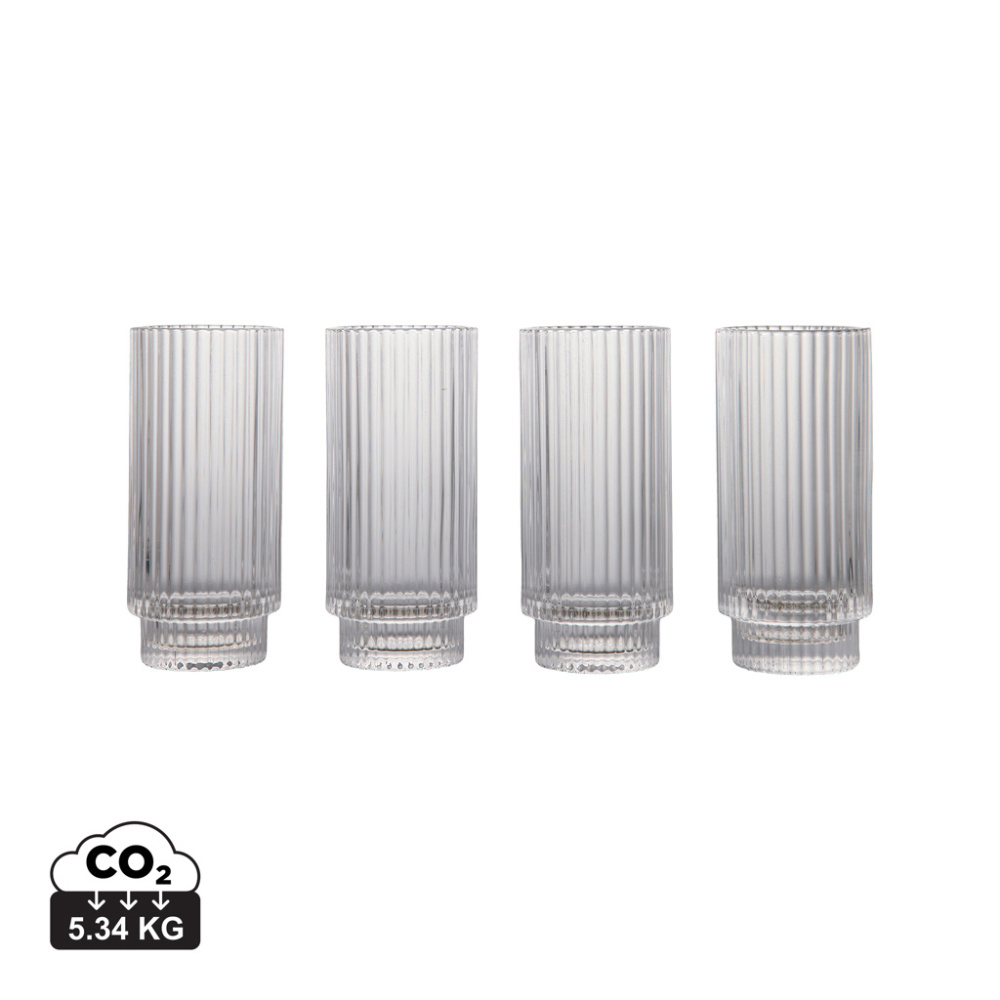 Logotrade corporate gift picture of: VINGA York highball, 4 pcs set