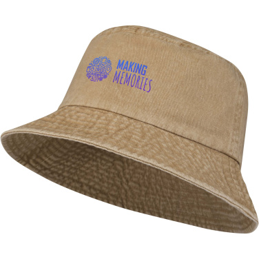 Logo trade promotional gifts image of: Mitica washed sun hat