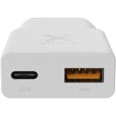 Logotrade promotional item picture of: Xtorm XG2SL025 Go2 SlimLine 25W charger