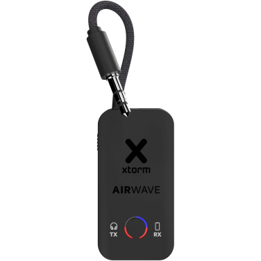 Logo trade business gifts image of: Xtorm XAWBT01 AirWave wireless audio adapter