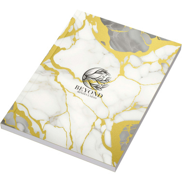 Logotrade promotional gift image of: Novella Austen A5 metallic soft cover notebook - 100 sheets