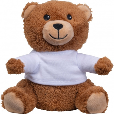 Logotrade promotional gift image of: Plush teddy bear HELSINKI