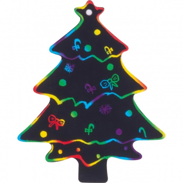 Logotrade promotional item image of: Scratch-off Christmas ornaments SOUTH POLE
