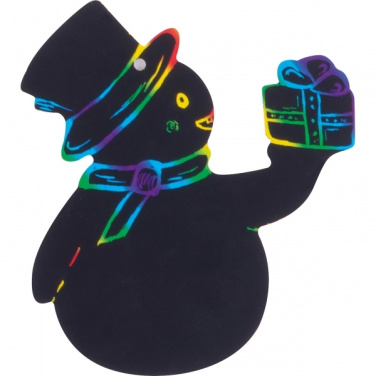 Logotrade promotional gift image of: Scratch-off Christmas ornaments SOUTH POLE