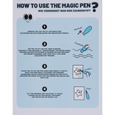 Logo trade promotional items picture of: Watercoloring Book ANGERS