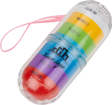 Logo trade promotional gifts image of: Pillbox