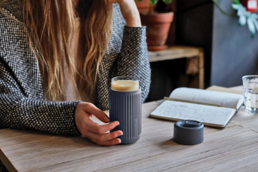 Logotrade promotional item image of: Black+Blum Glass Travel Cup 340ML