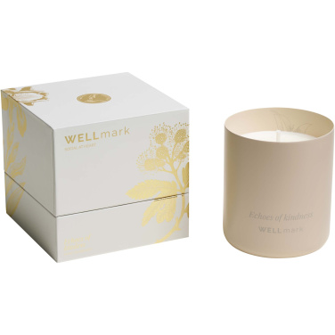 Logo trade promotional merchandise picture of: Wellmark scented candle