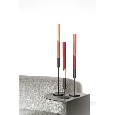 Logo trade promotional gifts image of: Originalhome Eden diagonal candles - set of 3