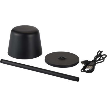 Logo trade promotional giveaways image of: Alya rechargeable dimmable table lamp with 3 light modes