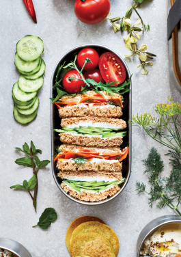 Logotrade promotional giveaway picture of: Black+Blum Stainless Steel Double Bento Box