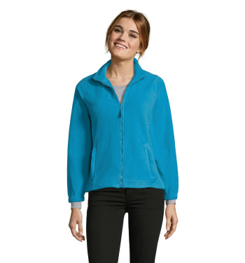 Logotrade promotional giveaway picture of: NORTH WOMEN ZIPPED FLEECE