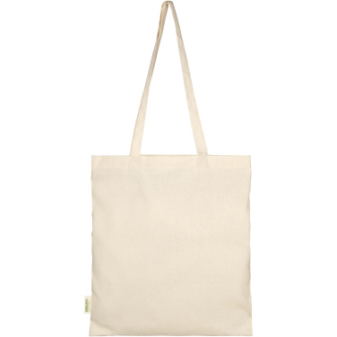 Logo trade promotional gift photo of: Odisha 100 g/m² OCS organic tote bag 7L