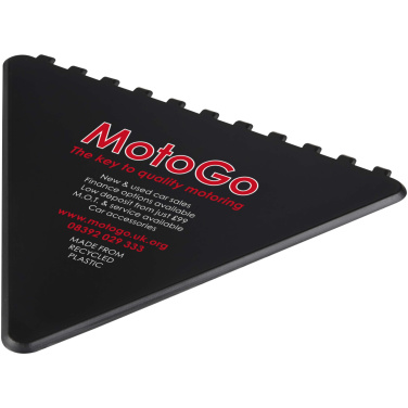 Logo trade promotional gifts picture of: Frosty triangular recycled plastic ice scraper