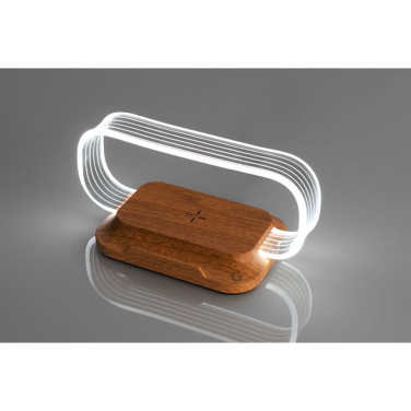 Logotrade corporate gift image of: Phone stand with wireless charger JEROME Pierre Cardin