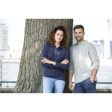 Logo trade promotional gift photo of: Oakville long sleeve men's polo