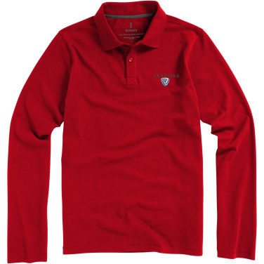 Logotrade promotional giveaway image of: Oakville long sleeve men's polo