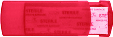 Logo trade promotional item photo of: Container with plasters