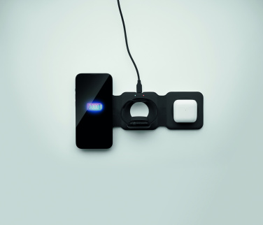 Logo trade business gift photo of: Foldable charging station