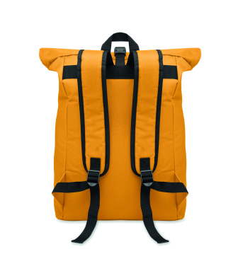 Logotrade promotional merchandise photo of: 600Dpolyester rolltop backpack