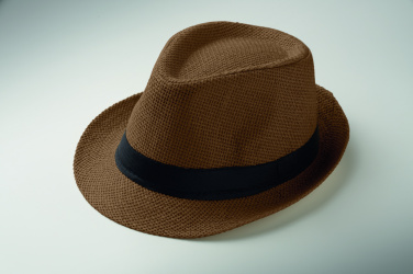 Logo trade promotional merchandise photo of: Paper straw hat