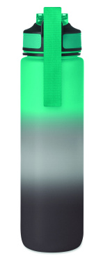 Logotrade advertising product image of: Sports water bottle RPET 1L