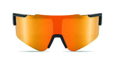 Logo trade promotional merchandise photo of: Mirrored sports sunglasses