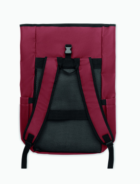 Logo trade promotional products picture of: Rolltop laptop rucksack 600D
