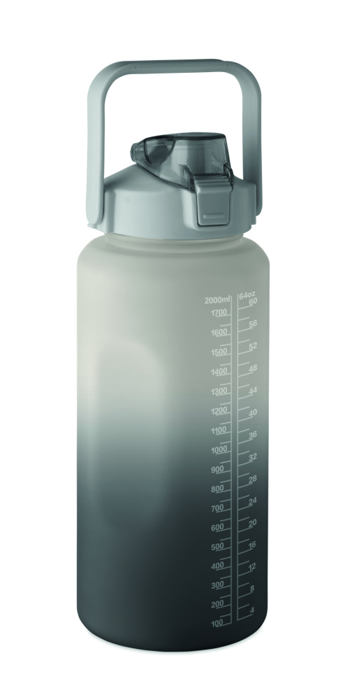 Logo trade promotional products image of: RPET water bottle 2000ml