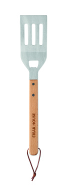 Logo trade corporate gift photo of: BBQ spatula in beechwood