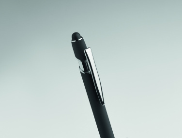 Logo trade corporate gifts image of: Recycled aluminium stylus pen