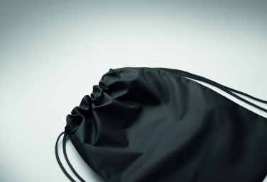 Logo trade promotional product photo of: Kids drawstring bag 190T RPET