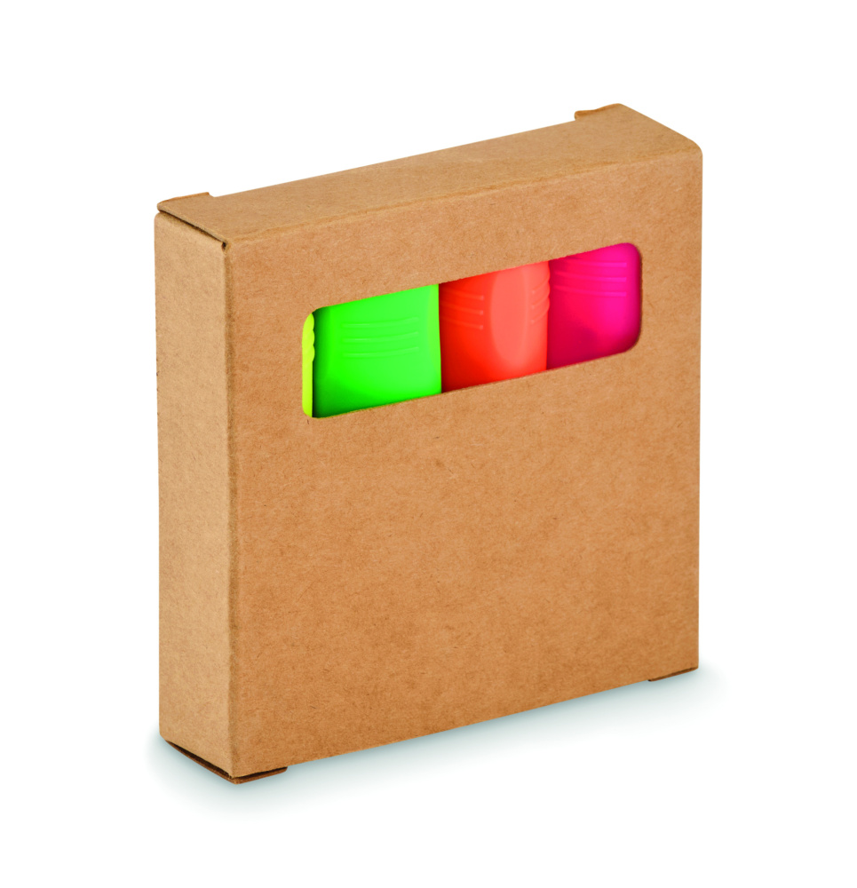 Logotrade promotional giveaway image of: Highlighter set