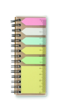 Logo trade advertising products picture of: Memo pad in PP