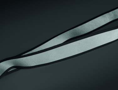 Logo trade promotional merchandise picture of: Reflective RPET lanyard