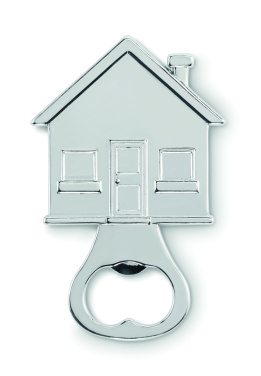 Logo trade promotional giveaway photo of: House shape bottle opener