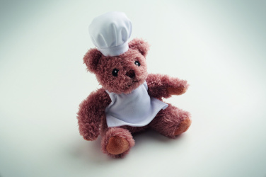 Logo trade corporate gifts picture of: Teddy bear plush chef