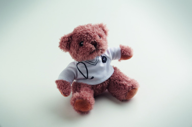 Logo trade promotional giveaways image of: Teddy bear plush doctor