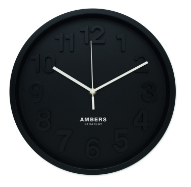 Logo trade promotional product photo of: Wall clock in PP