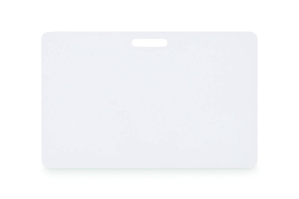 Logo trade promotional gifts image of: Lanyard badge 54 x 86mm