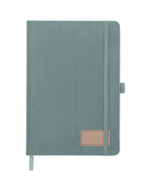 Logo trade promotional item photo of: A5 notebook hard RPET cover