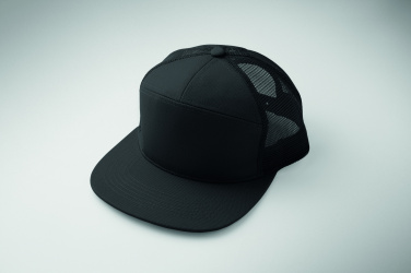 Logo trade promotional products picture of: 7 panel flat visor cap